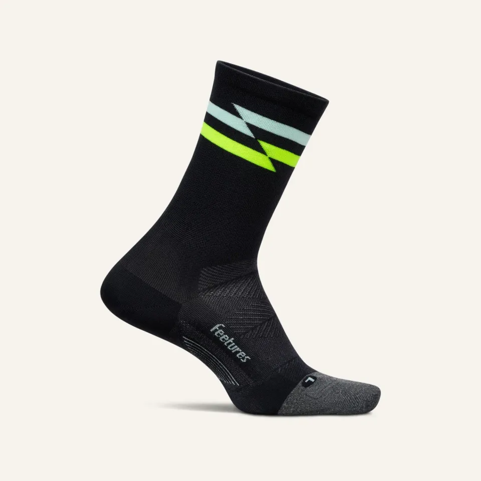 Feetures Elite Ultra Light Mini Crew sokker hvit tynne