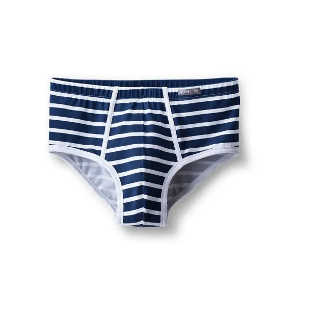 Rohner Augustine slip stripete pima-bomull