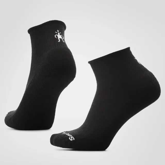Smartwool Everyday Roll Top Ankle sokker svart merinoull