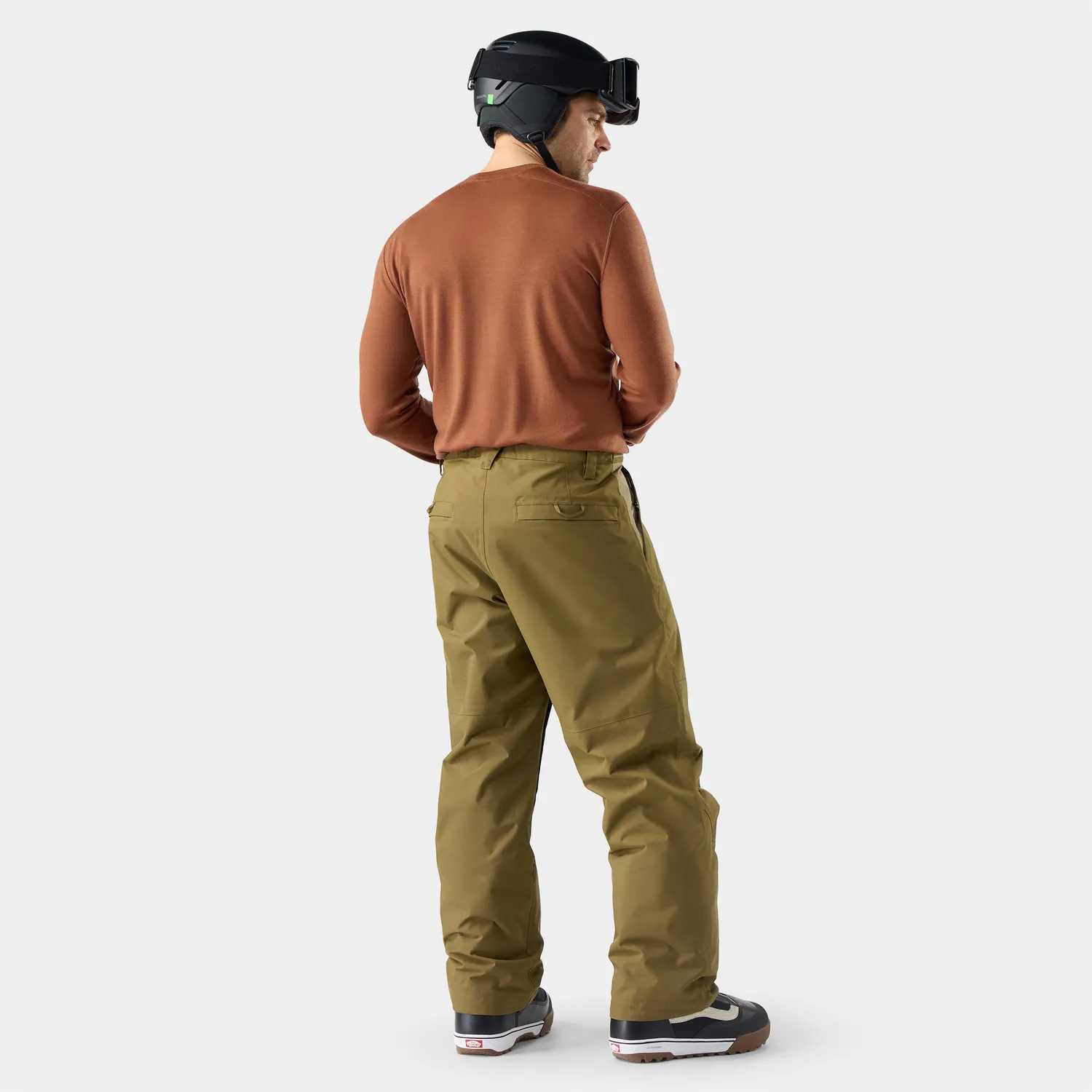 Smartwool Classic Thermal Merino undertrøye herre brun