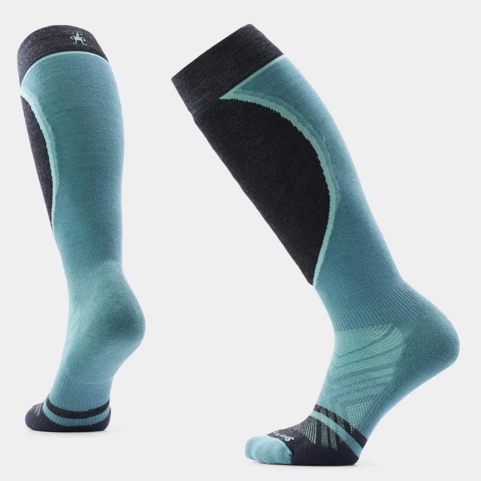 Smartwool Ski OTC skisokker Dusty Teal kne