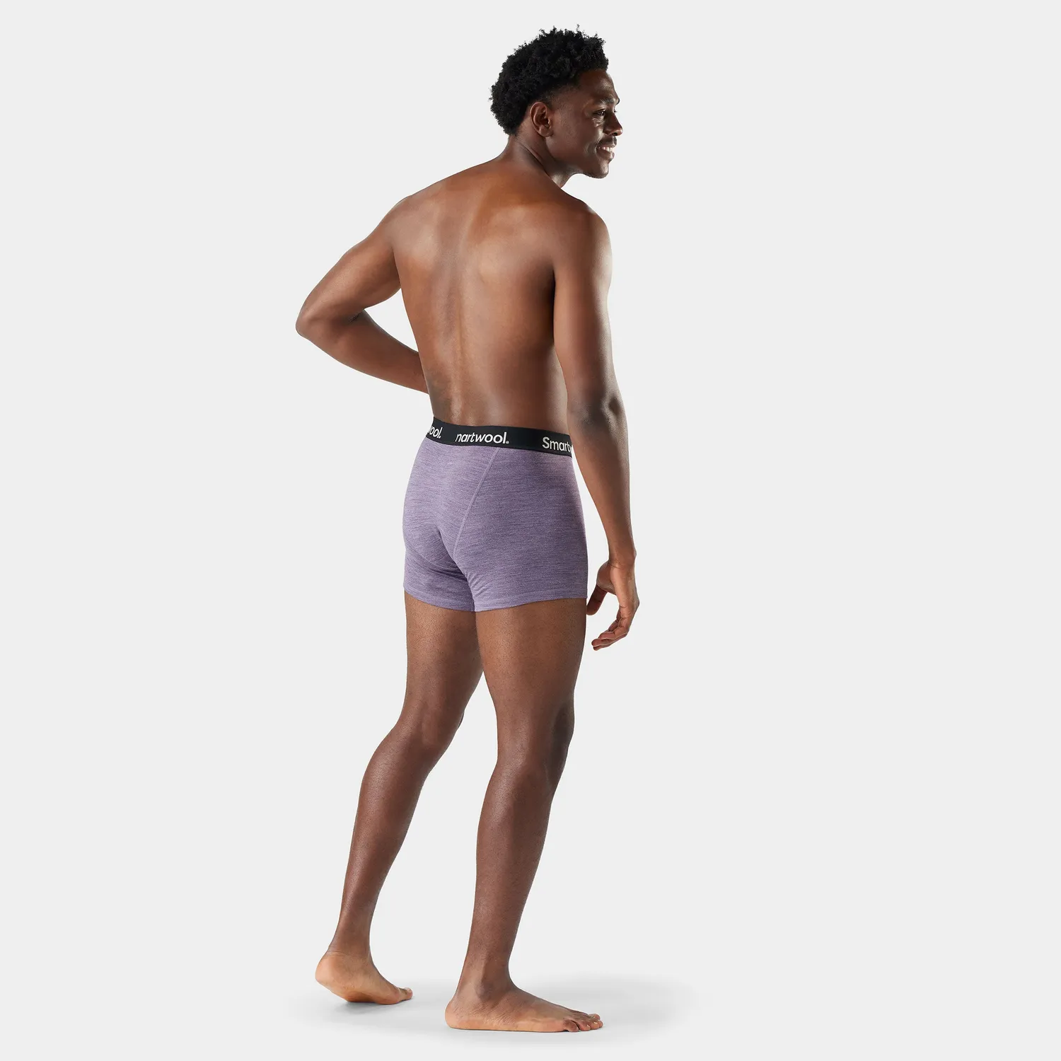 Smartwool Active Boxer Brief boxer Purple Storm Heather merinoull