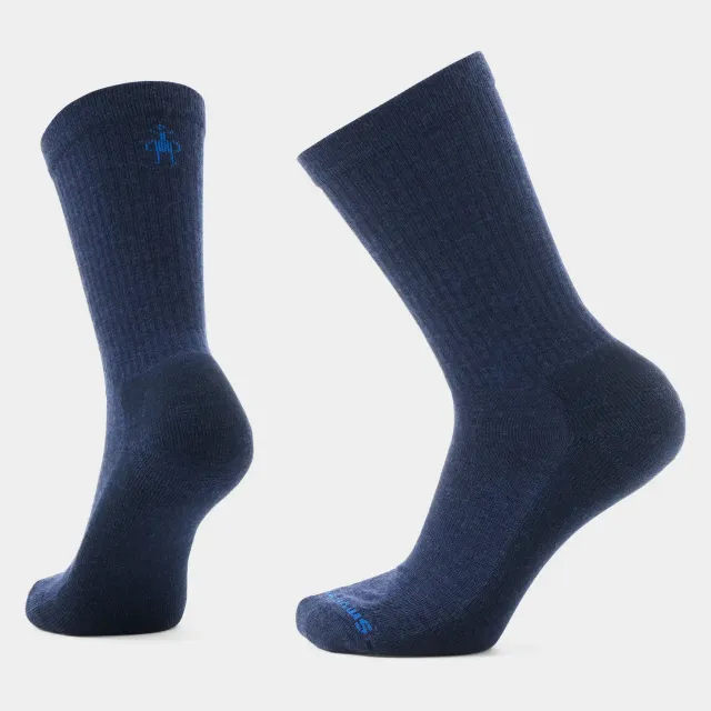 Smartwool Everyday Solid Rib crewsokker navy merino