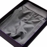 London Sock Company Simply Grey boxer grå lyocell