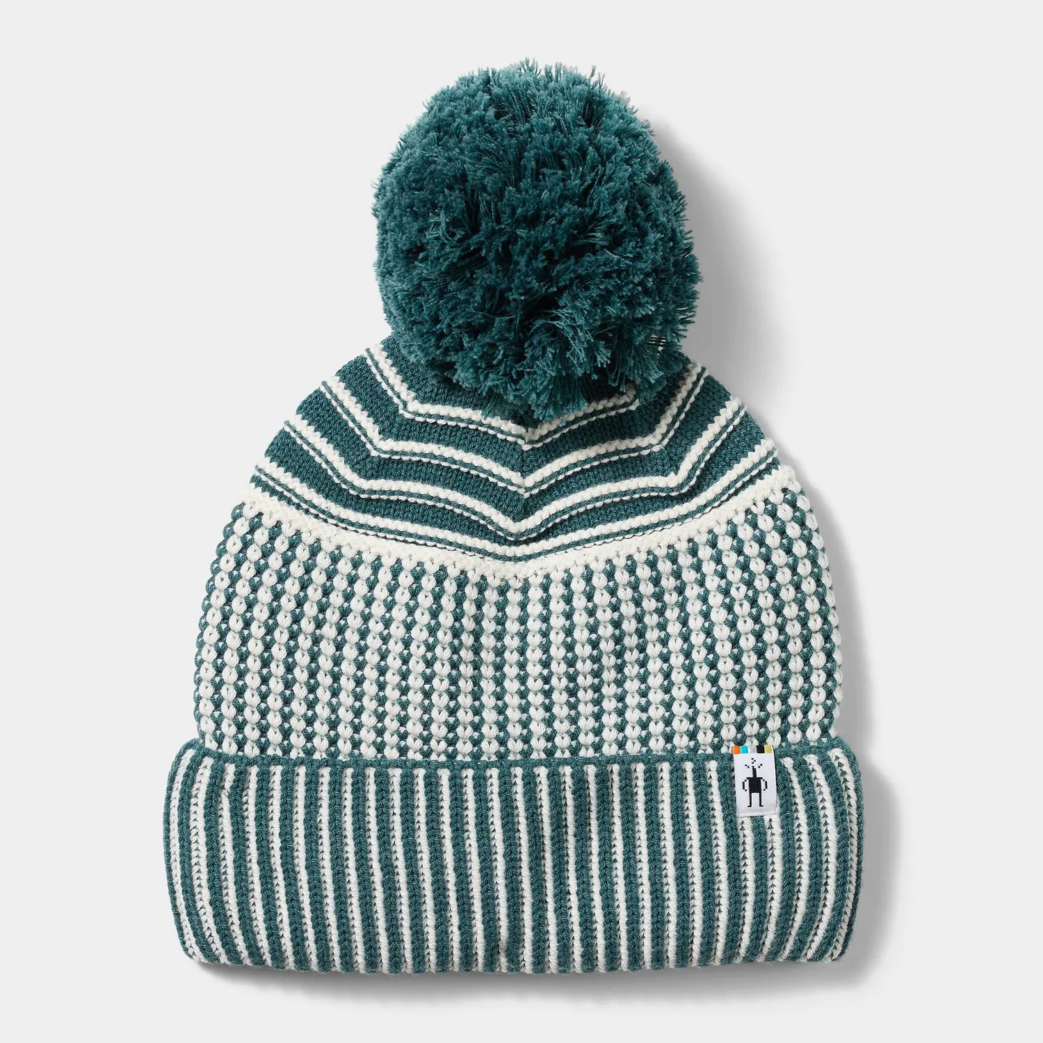 Smartwool Summit Knit Pom lue Dusty Teal merinoull