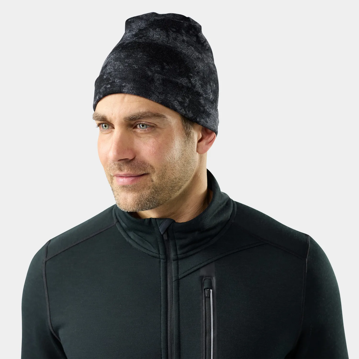 Smartwool Thermal Merino Reversible Cuffed Beanie lue Tie Dye
