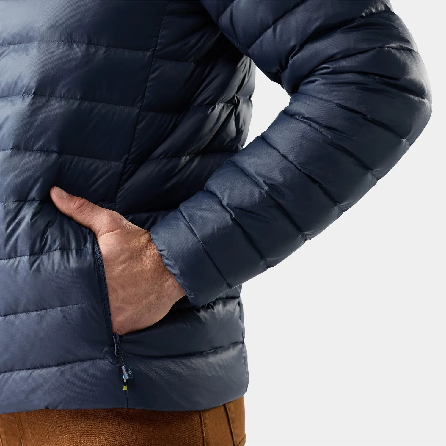 Smartwool Winterloft dunjakke dyp marine M resirkulert dun
