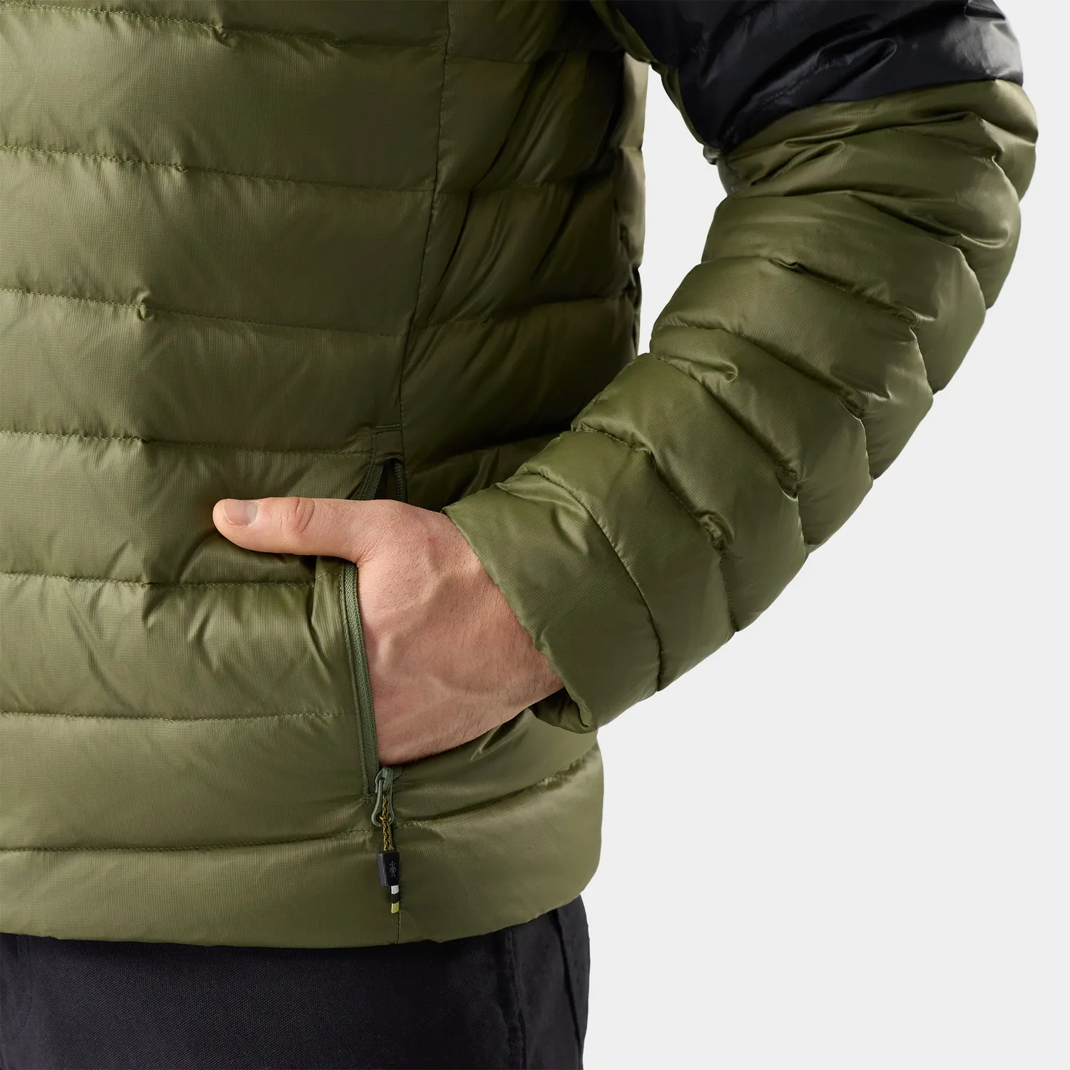 Smartwool Winterloft Hooded Jacket boblejakke Winter Moss dun