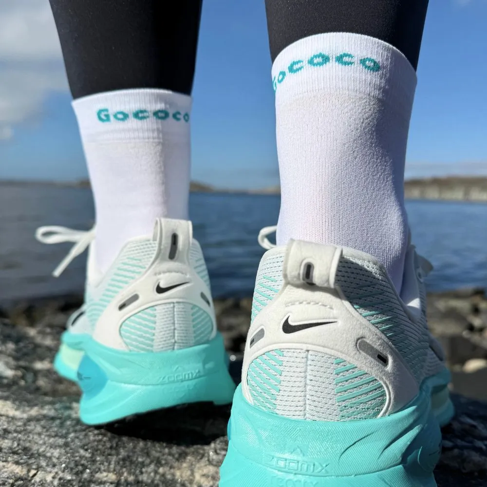 Gococo Light Sport High lopesokker svart regnbue