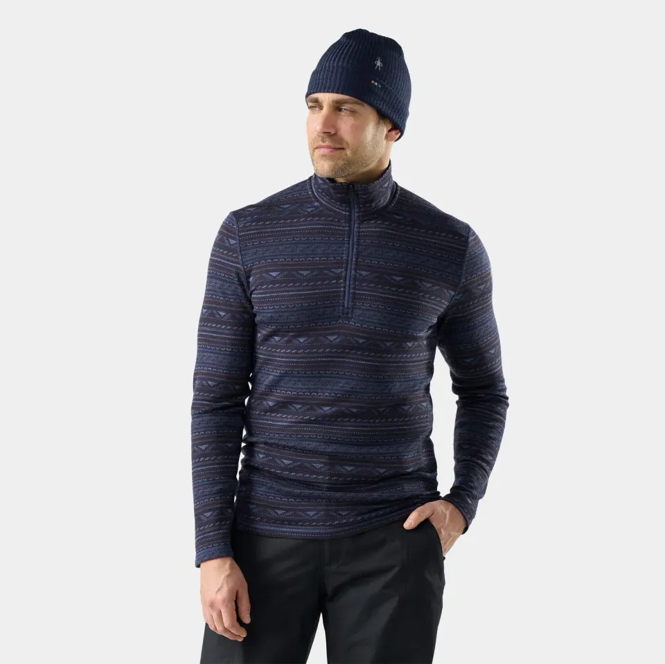 Smartwool Classic Thermal zip-genser nightfall herre ull