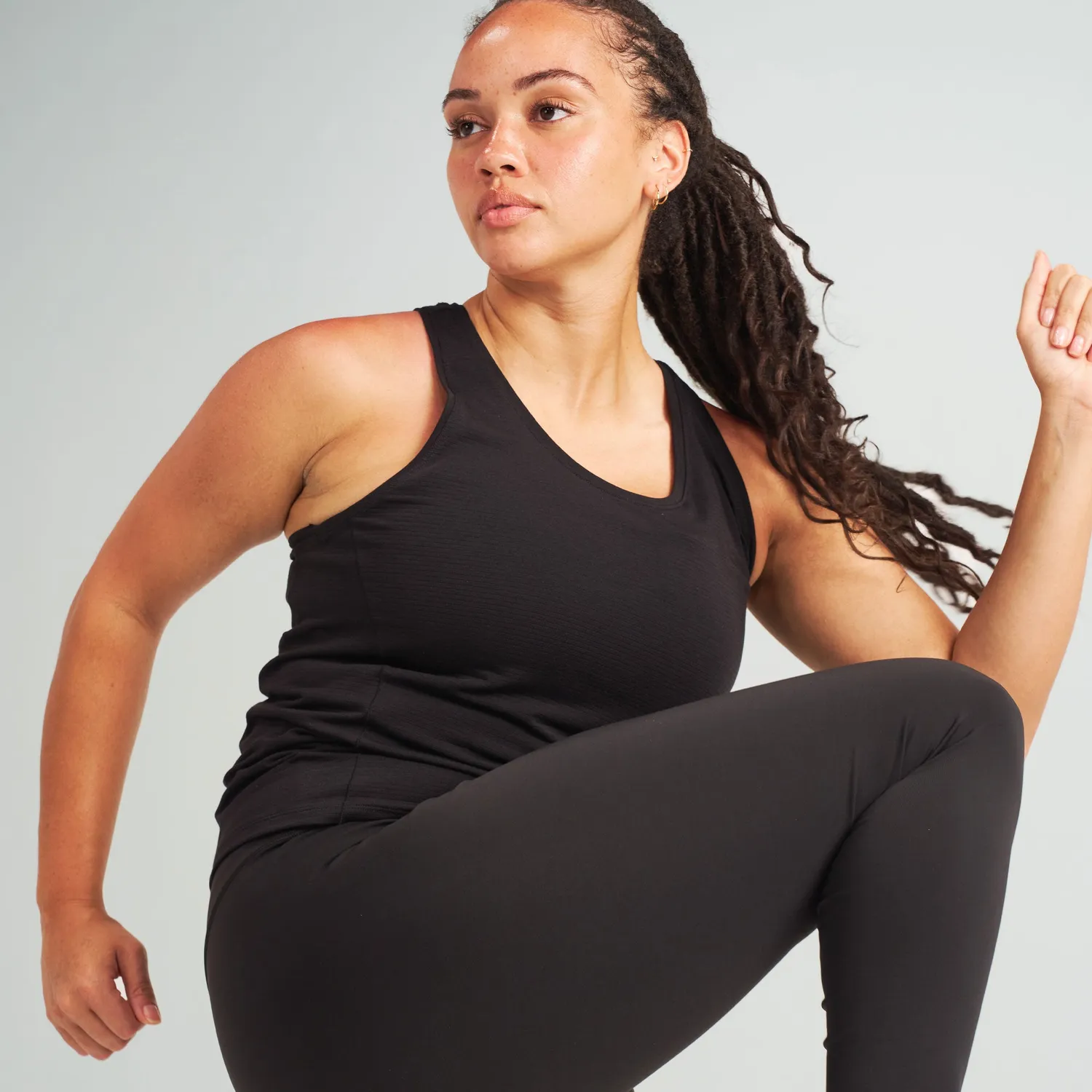 Feetures Stride Flex Performance Tank singlet Bloom pustende dame