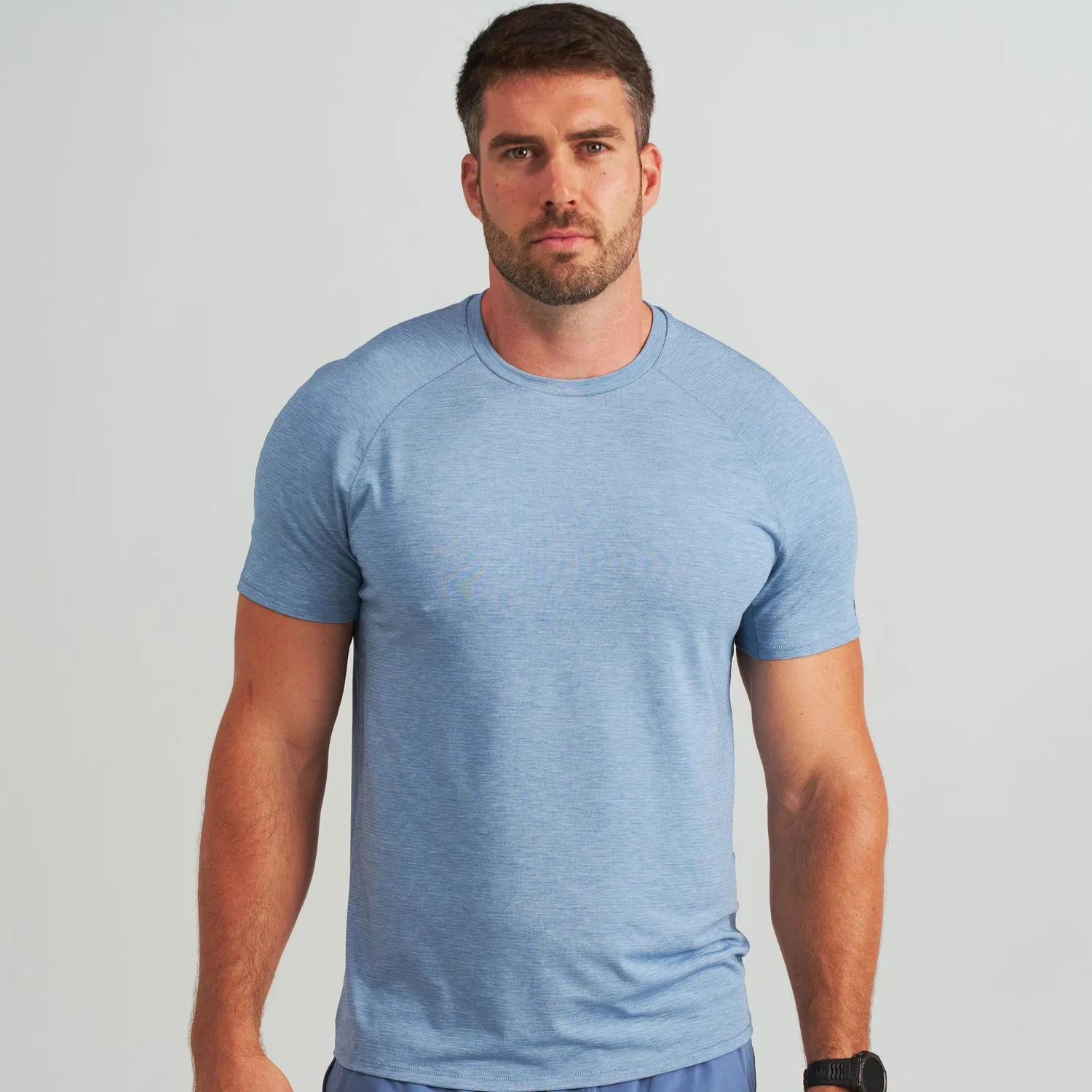 Feetures Stride Flex Tee t-skjorte herre svart miks 3-pk myk
