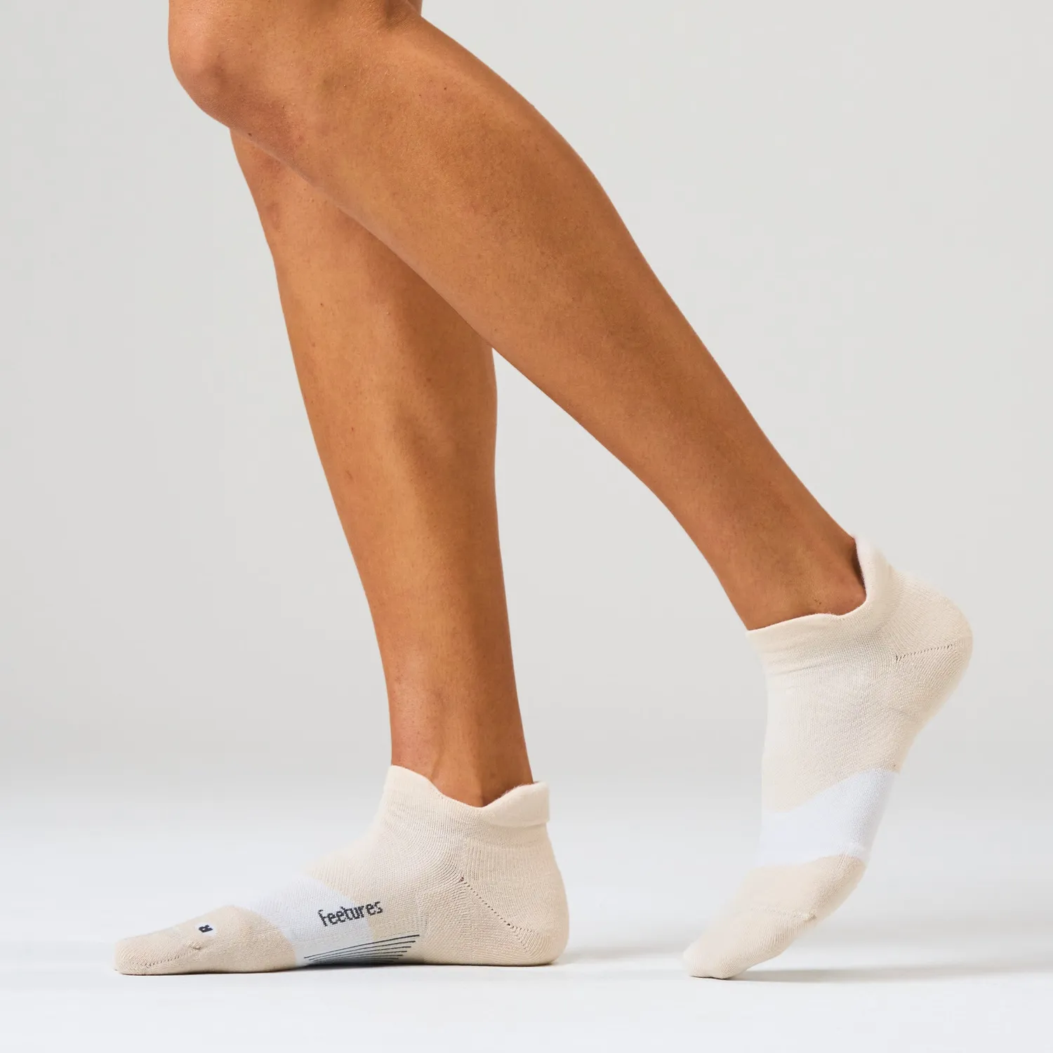Feetures Elite Golf Max Cushion Tab golfsokk White 6-pk
