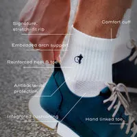 London Sock Company Simply Active quartersokker antibakteriell