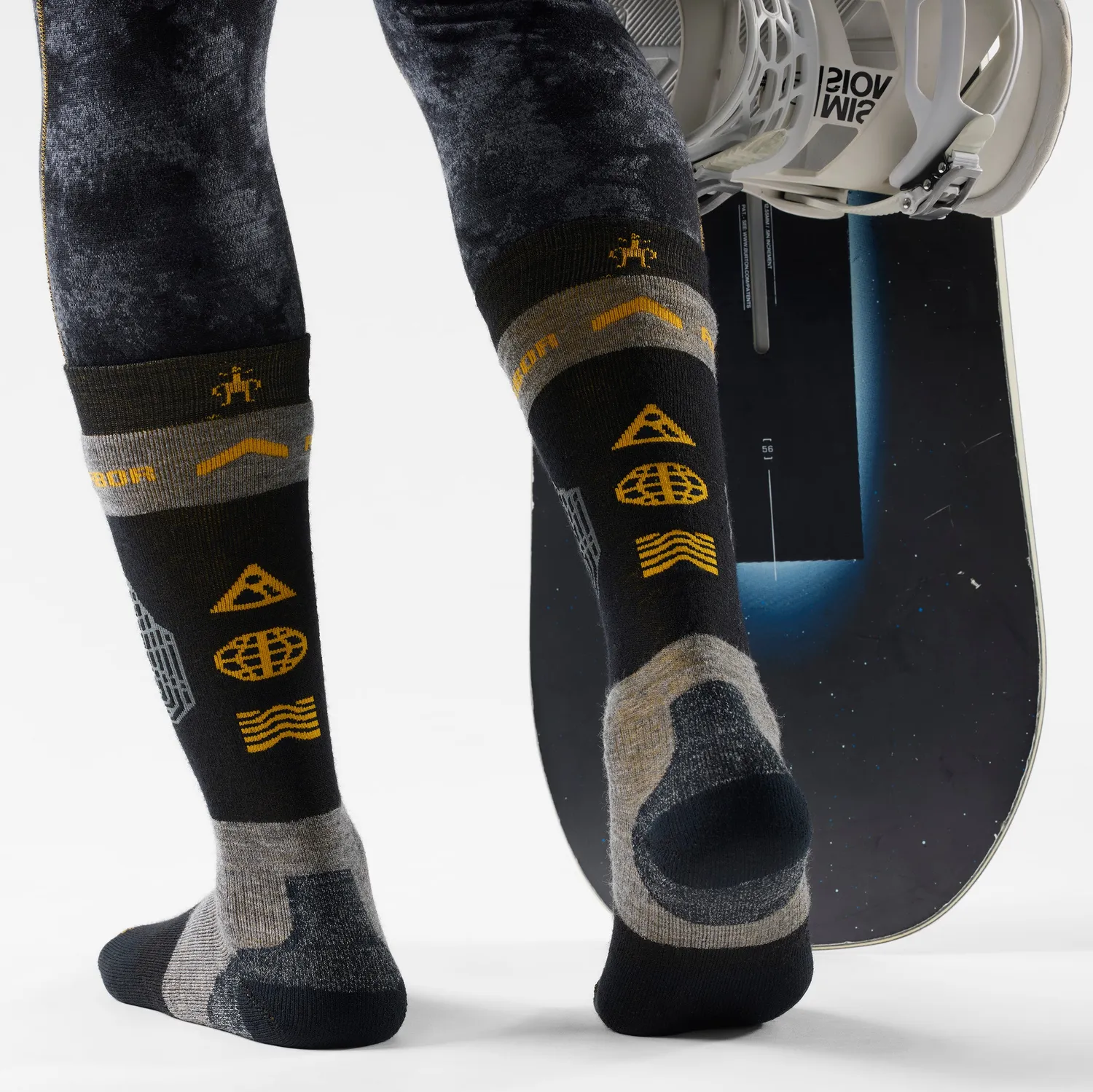Smartwool Snowboard Arbor OTC ullsokker svart full