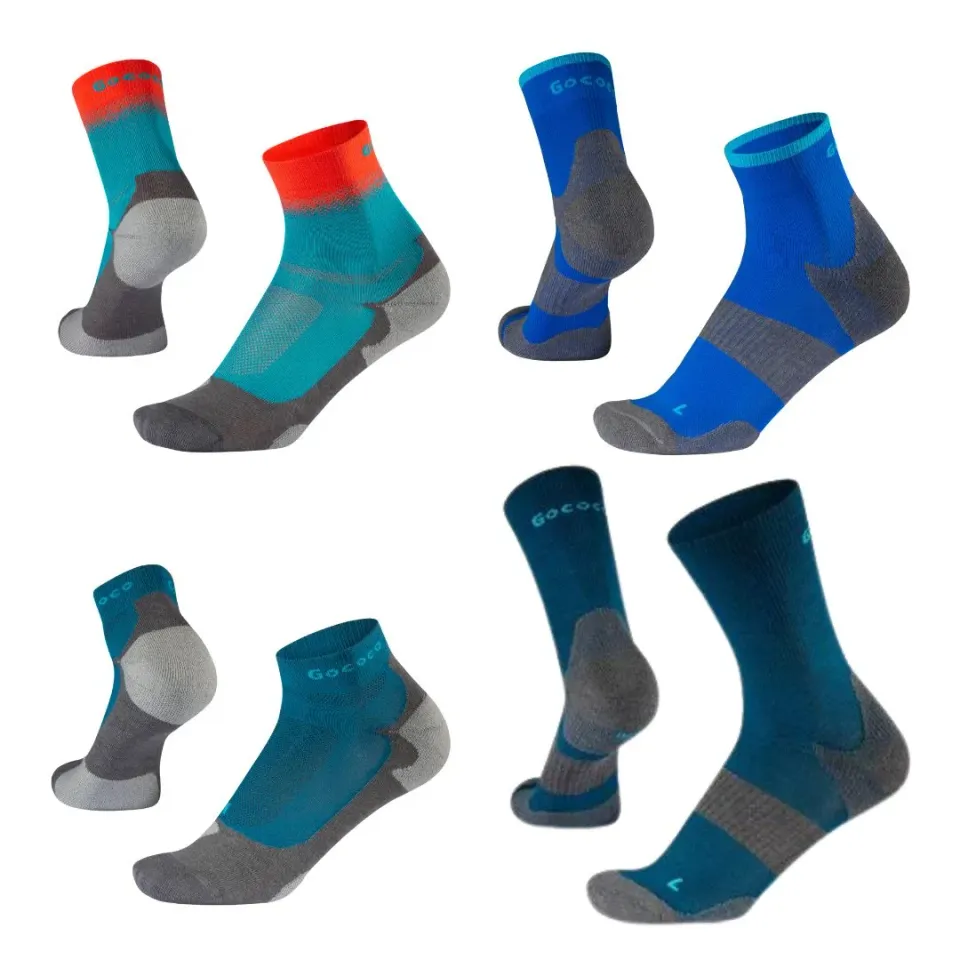 Gococo Run Essentials Color løpesokker 4-pakk farge