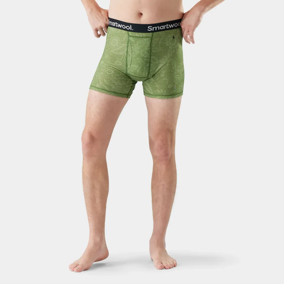Smartwool Merino Print boxer Fern Rustic Floral