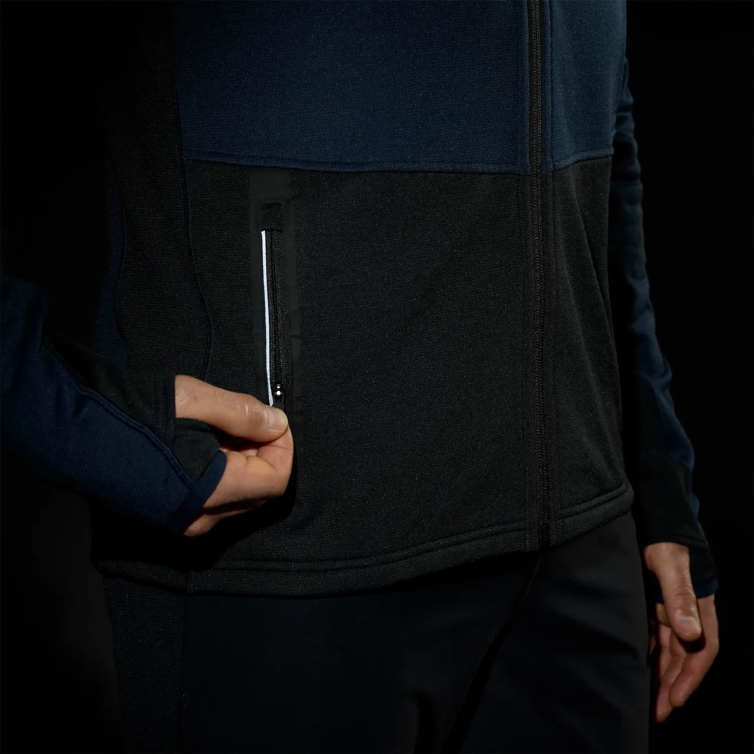 Smartwool Active Fleece fleecejakke deep navy