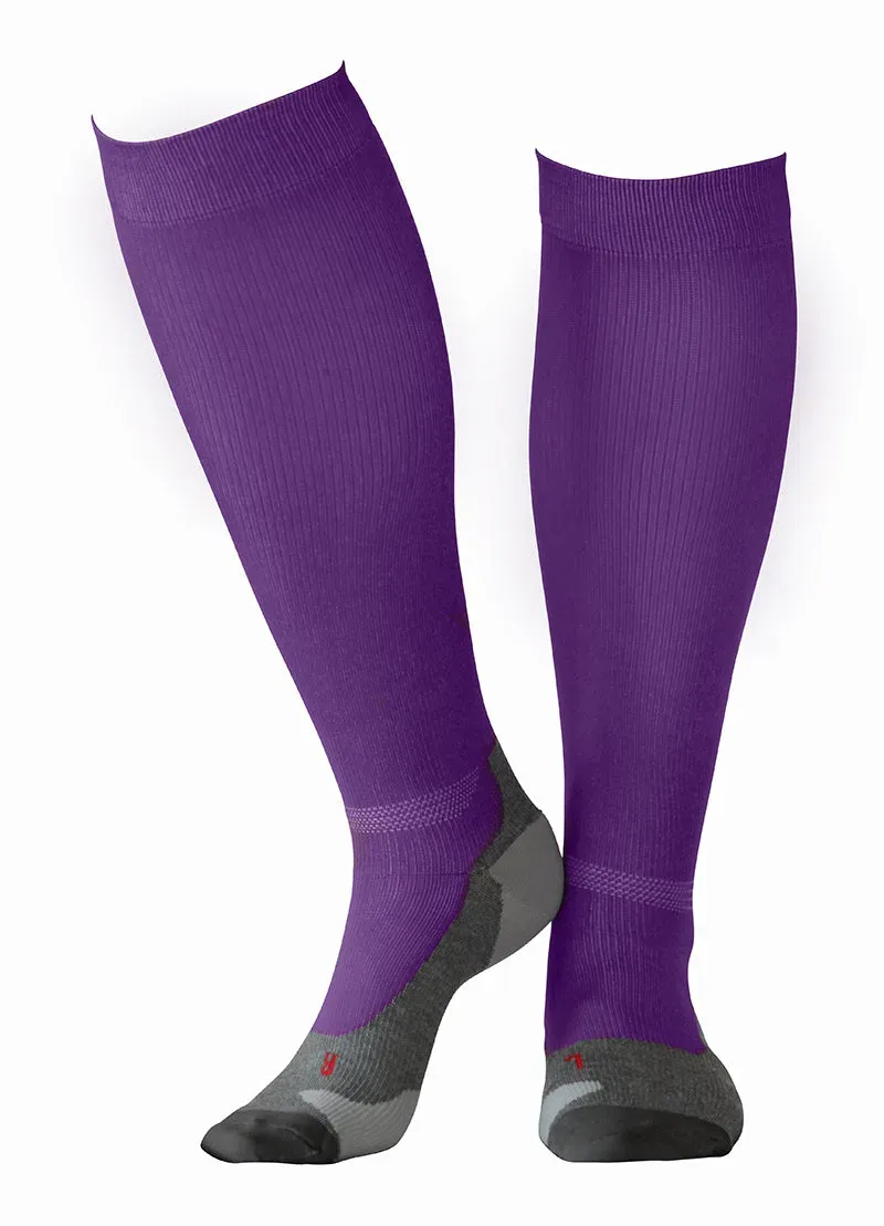 Gococo Compression Lila kompresjonsstrømper L graderte