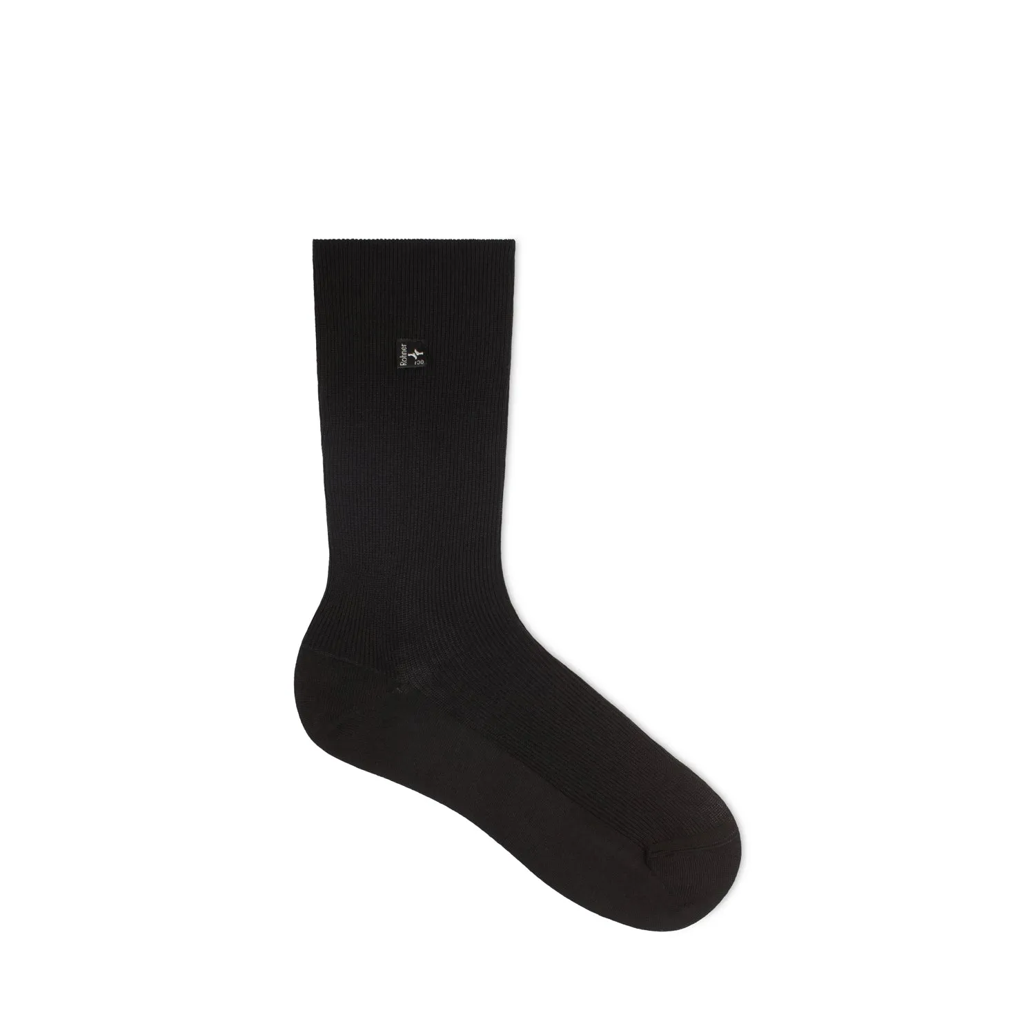 Rohner SupeR Organic Cotton sokker svart 39-40 økologisk bomull