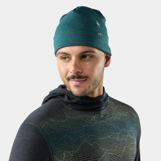 Smartwool Thermal Merino lue mørk teal reversibel