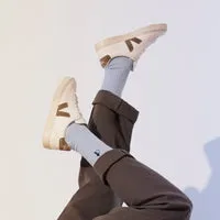 London Sock Company Simply Sartorial sokker lyseblå lisle-bomull