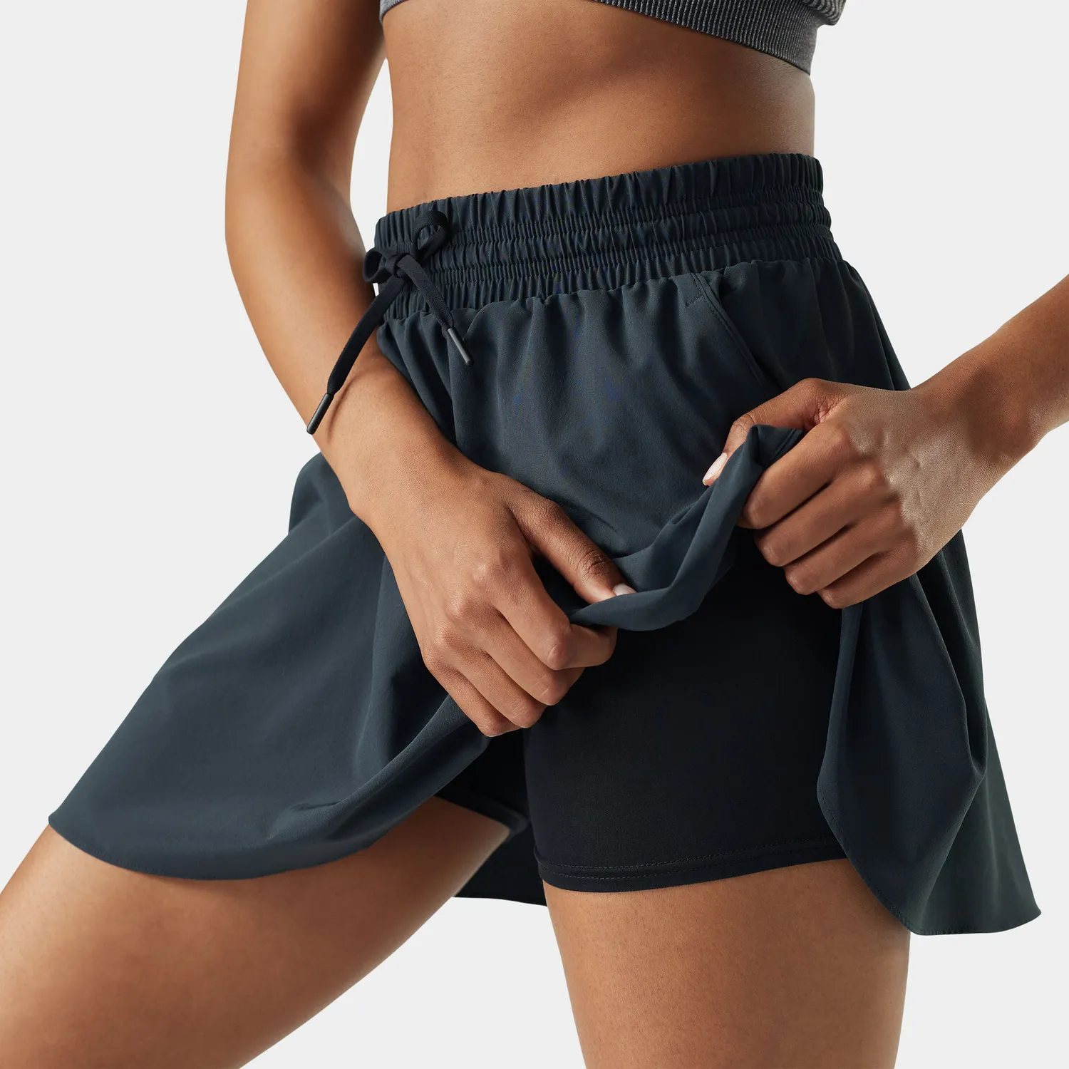 Smartwool Active Lined treningsskjørt svart