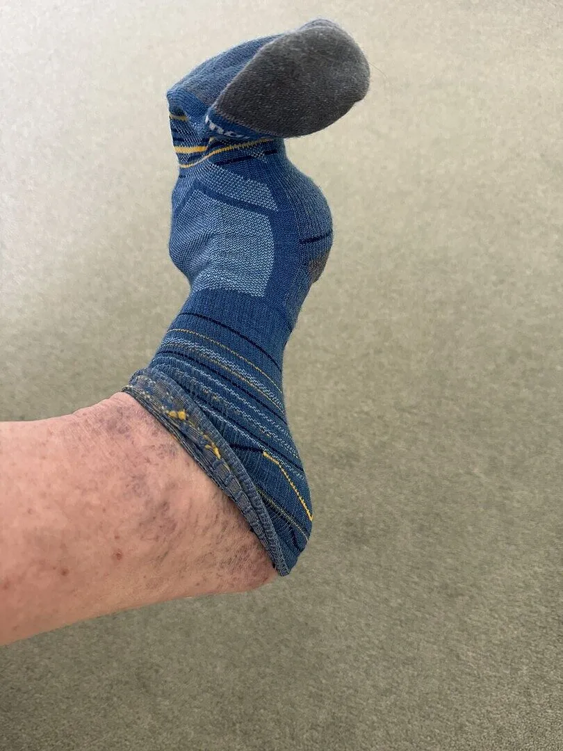 Smartwool Hike Mountain Range Crew tursokker blå
