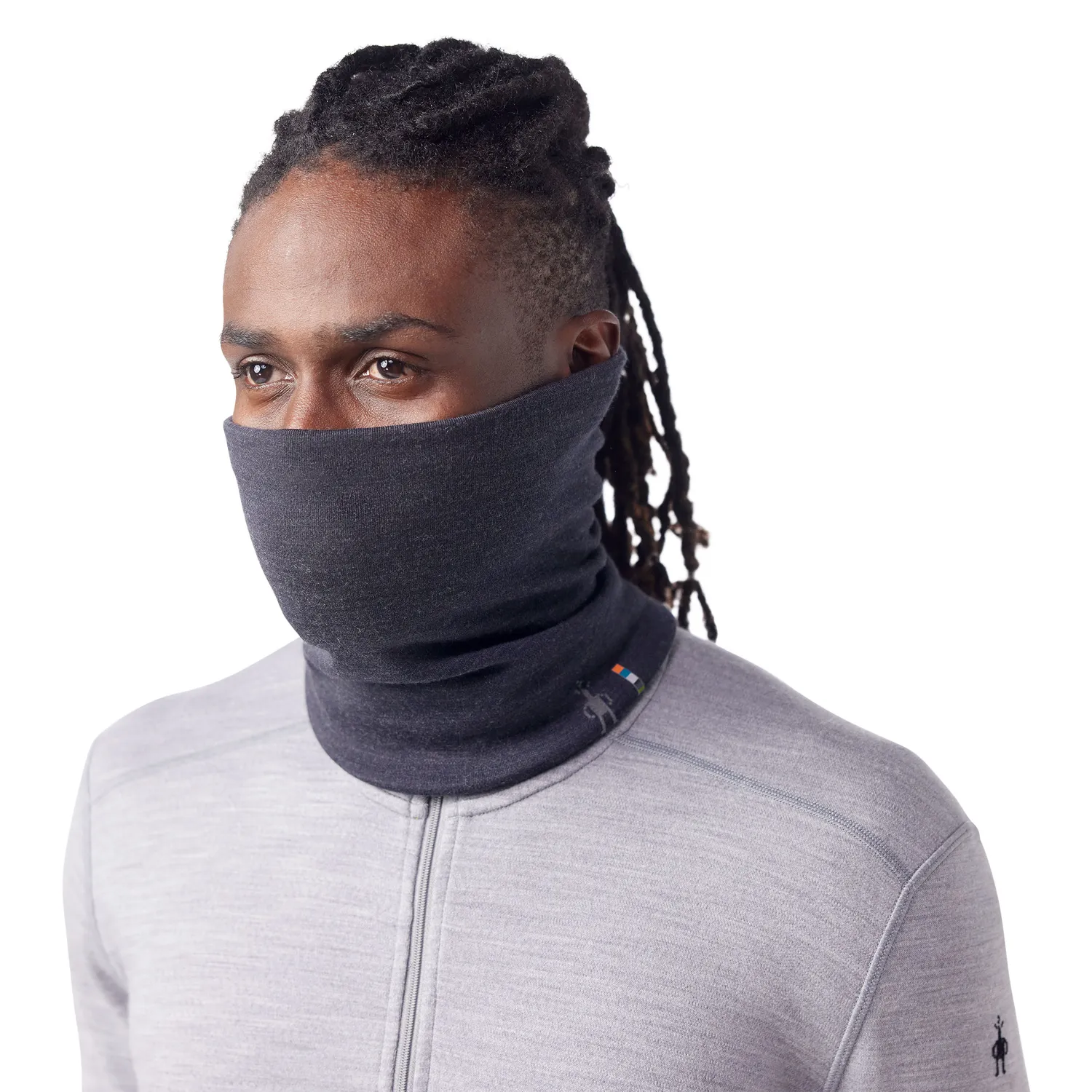 Smartwool Thermal Merino hals vendbar charcoal