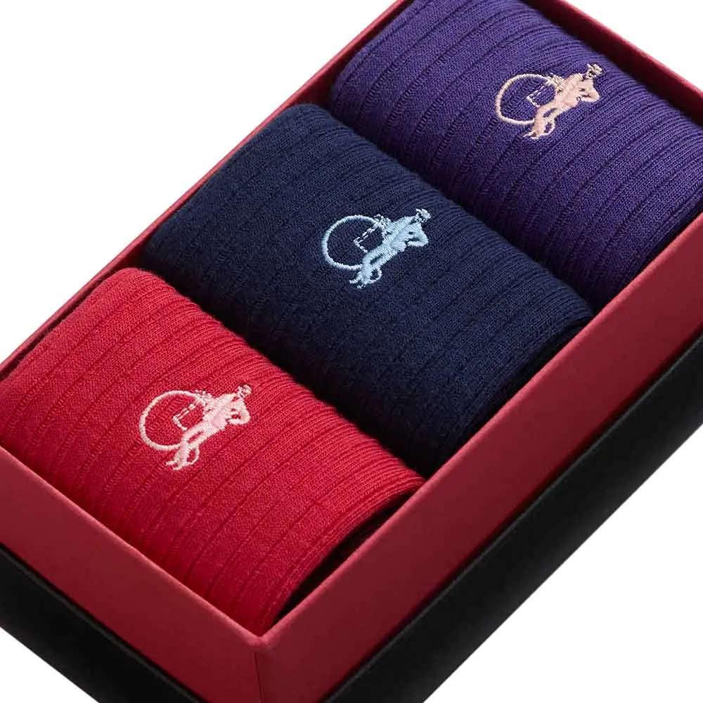 London Sock Company Fresh Pop 3-pack sokker fargerik