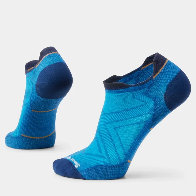 Smartwool Run Low Ankle løpesokker laguna blue tynn