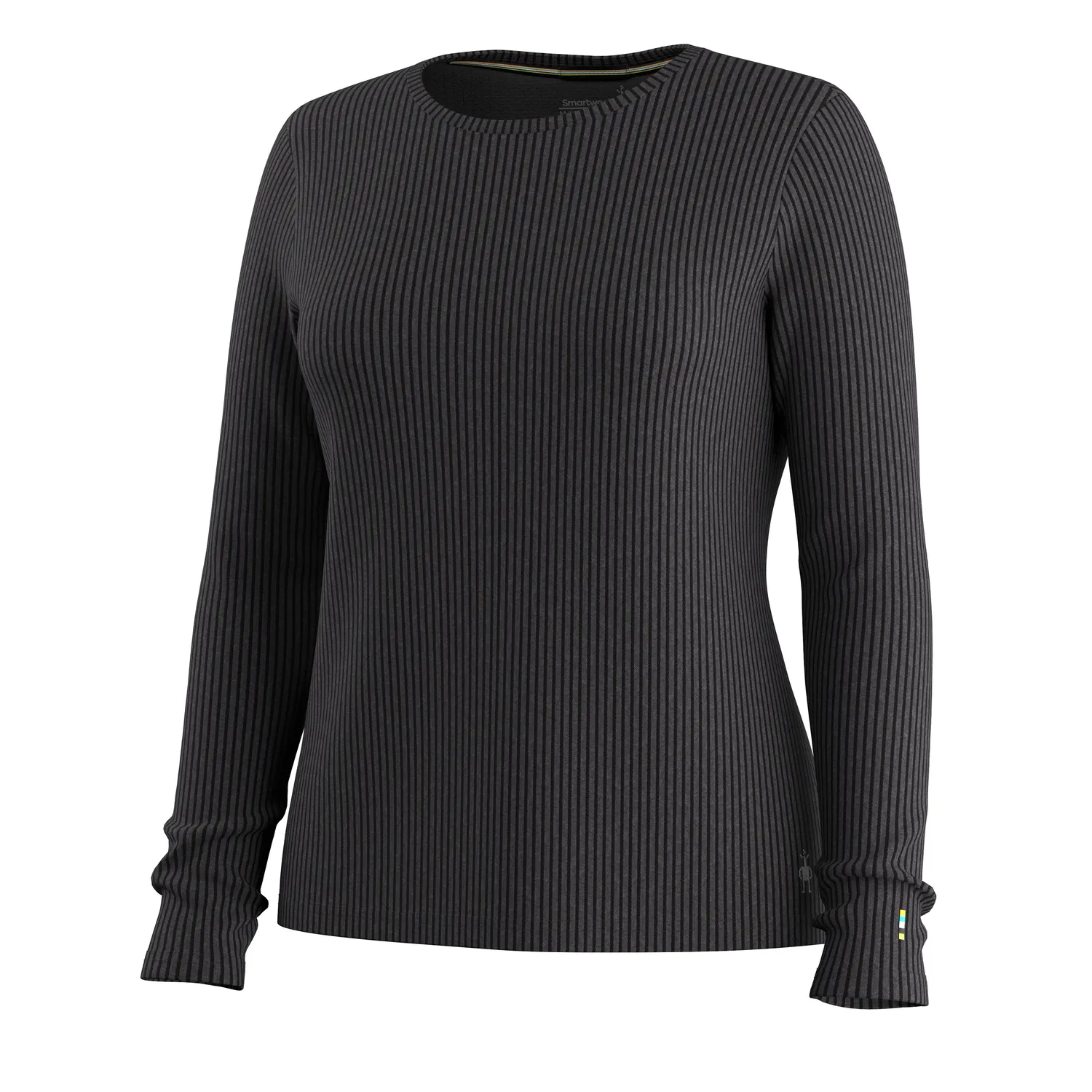 Smartwool Thermal Rib Crew ullgenser Charcoal myk