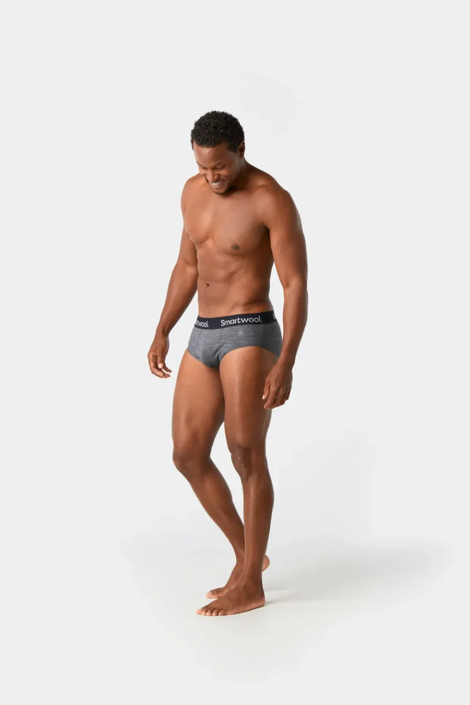 Smartwool Brief Boxed herretruse medium gray merino