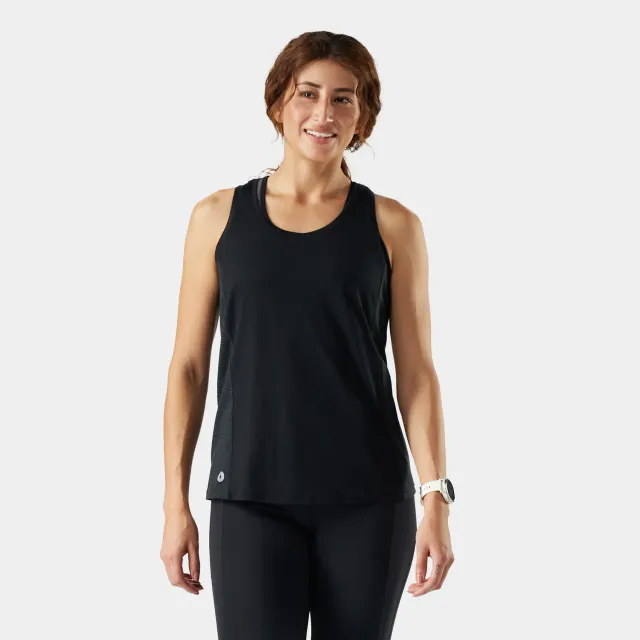 Smartwool Active Mesh Racerback Tank Black singlet