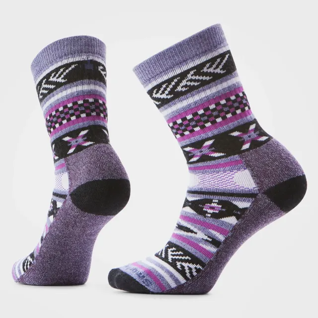 Smartwool Everyday Cozy Cabin Games sokker Chalk Violet merinoull