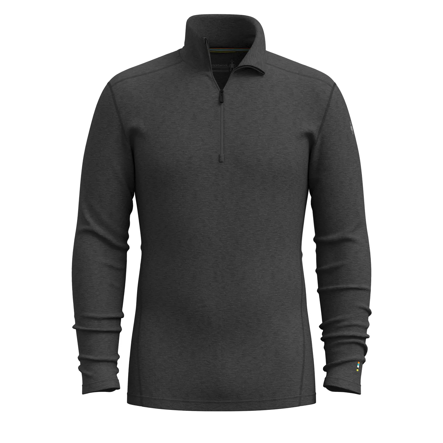 Smartwool Classic Thermal Merino quarter-zip charcoal ull