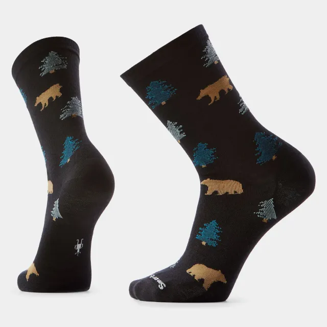 Smartwool Everyday Through the Trees crew sokker svart