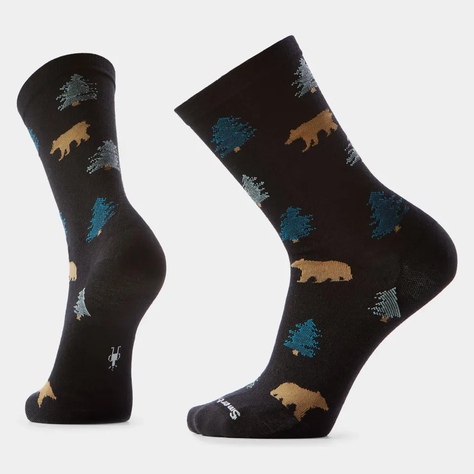 Smartwool Everyday Through the Trees crew sokker svart