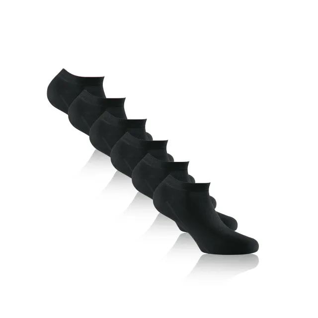 Rohner Sneaker Kids 15-pack sneakersokker svart bomull
