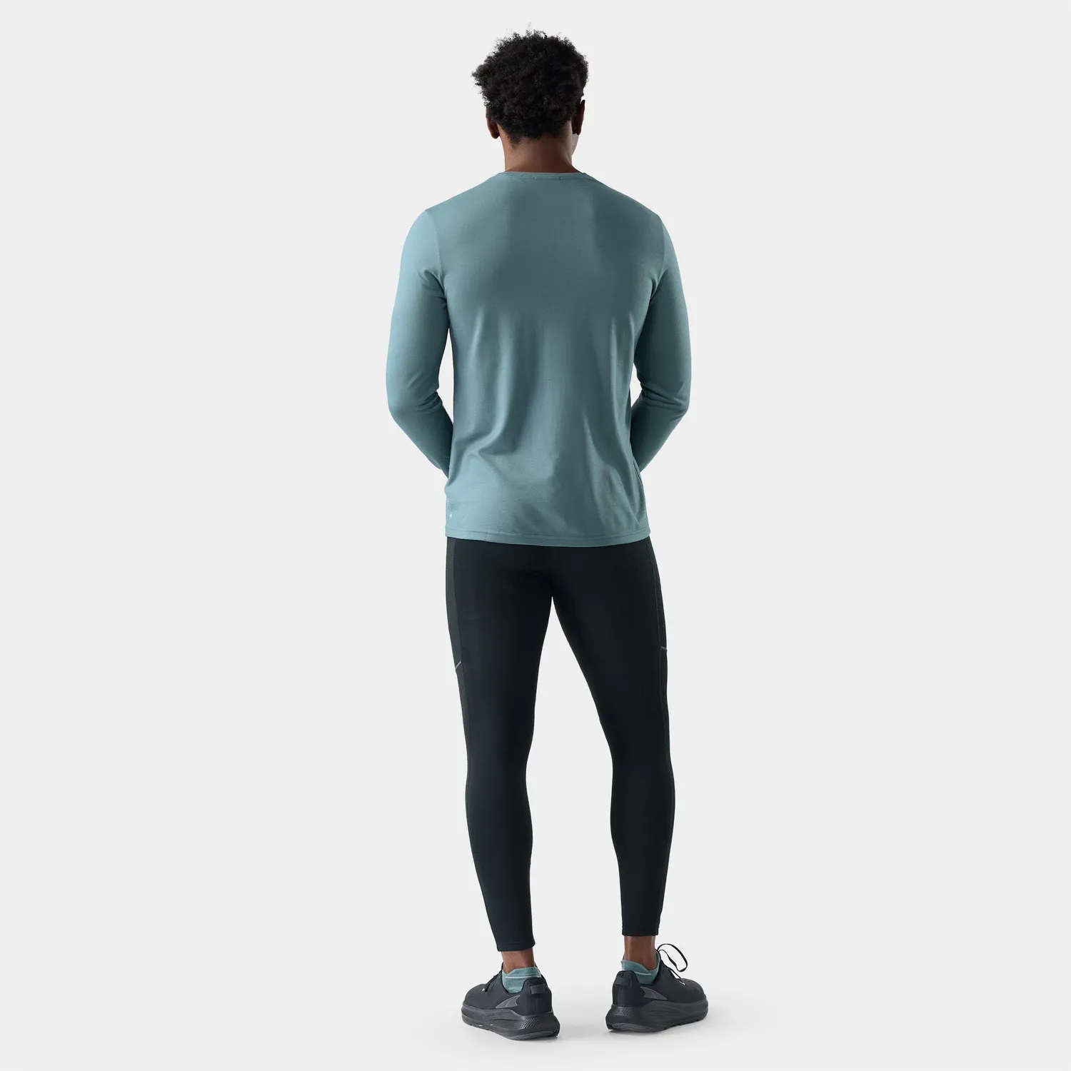 Smartwool Wander Valley t-skjorte blågrønn ull