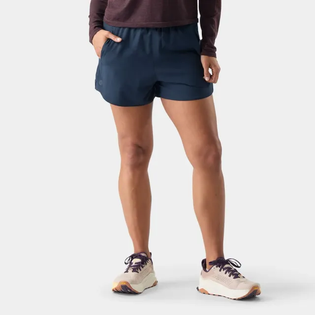 Smartwool Active Lined 3" shorts dame deep navy merino