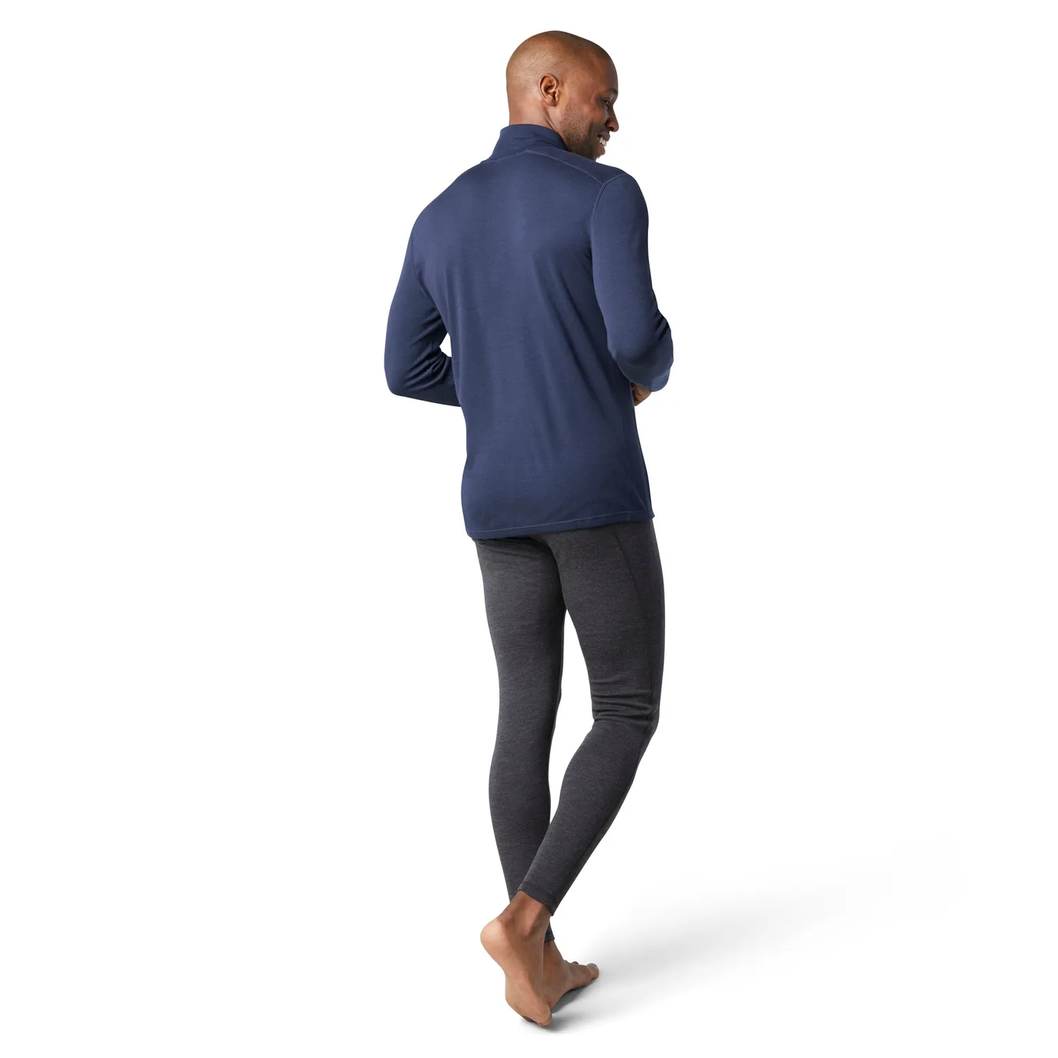 Smartwool Classic Thermal Merino 1/4 Zip ulloverdel Deep Navy