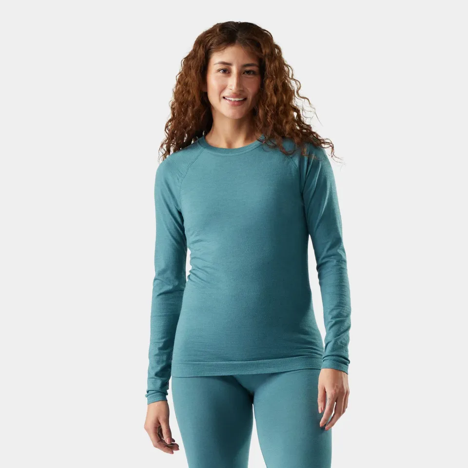 Smartwool Intraknit All-Season Crew trøye Dusty Teal