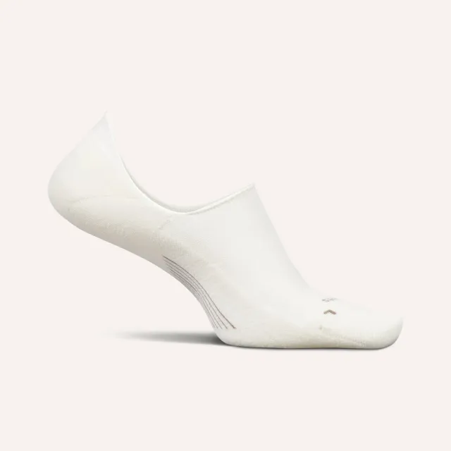 Feetures Elite Light Cushion Invisible sokker hvit lett