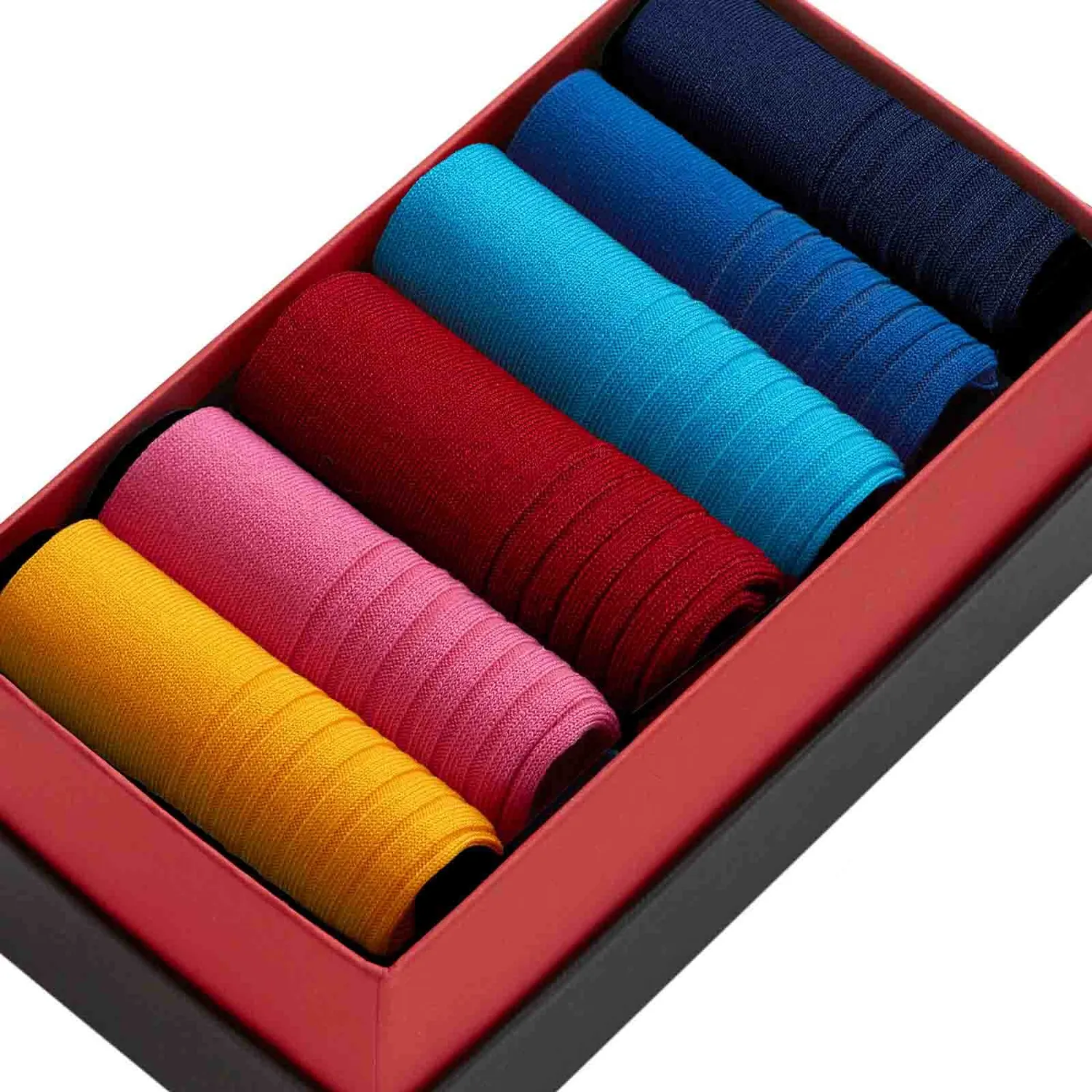 London Sock Company Simply Colourful ankelsokker 6-pack farge