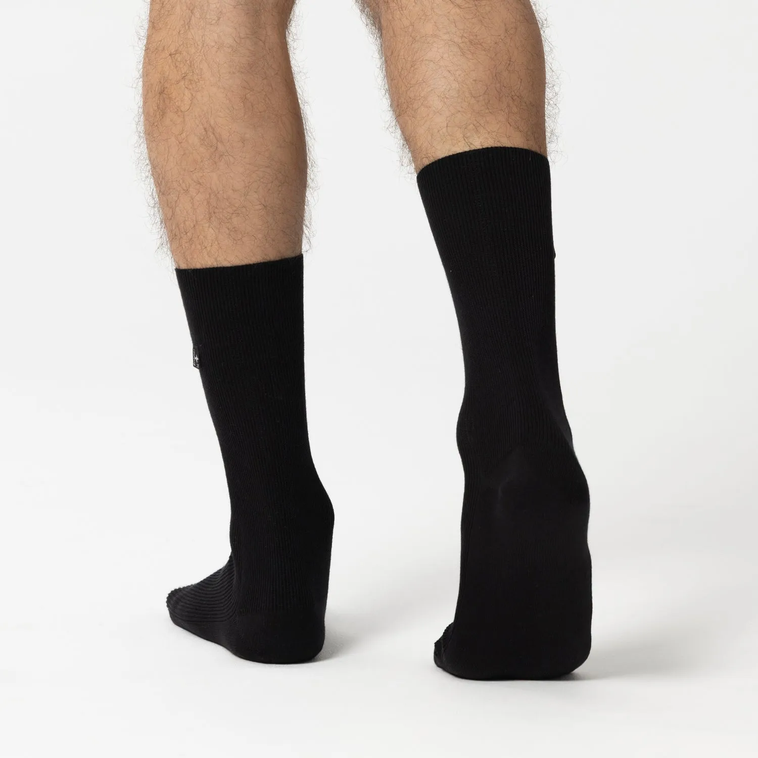 Rohner SupeR Organic Cotton sokker svart 39-40 økologisk bomull