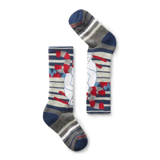 Smartwool Wintersport Yeti skisokker Alpine Blue barn