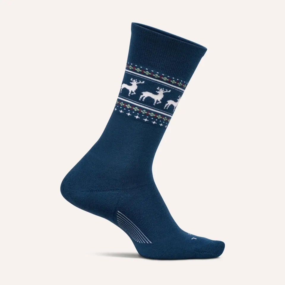 Feetures Everyday Max Cushion crew sokk woodland herre