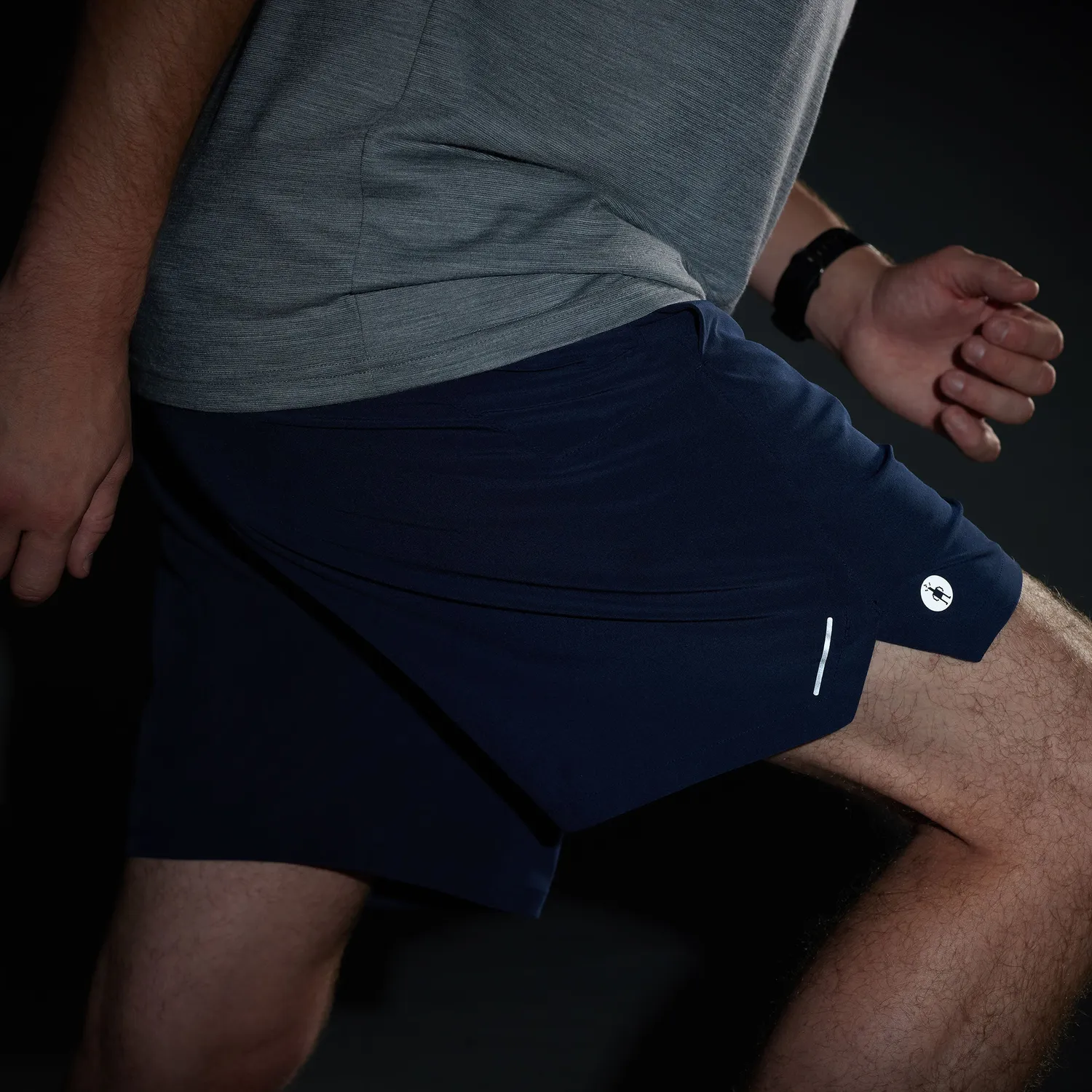 Smartwool Active Lined 7" shorts deep navy trening