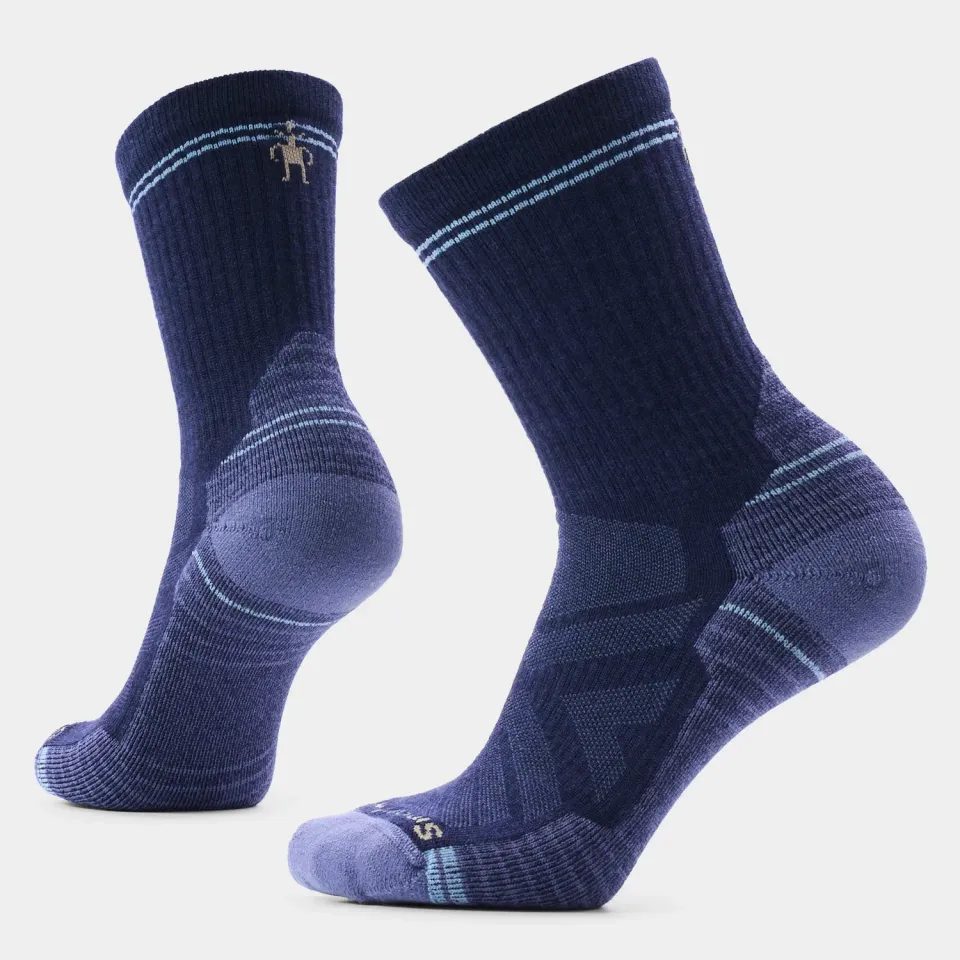 Smartwool Hike Crew tursokker deep navy lett merino